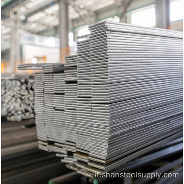 Barra a galvanita galvanizzata Q235/Q345 Acciaio piatto zincato